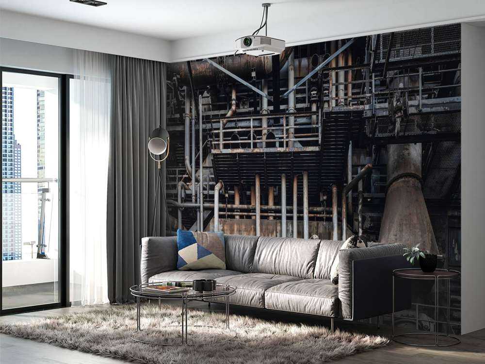 Old industrial factory