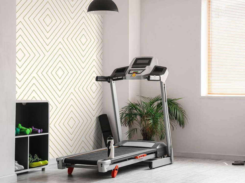Chevron pattern, white