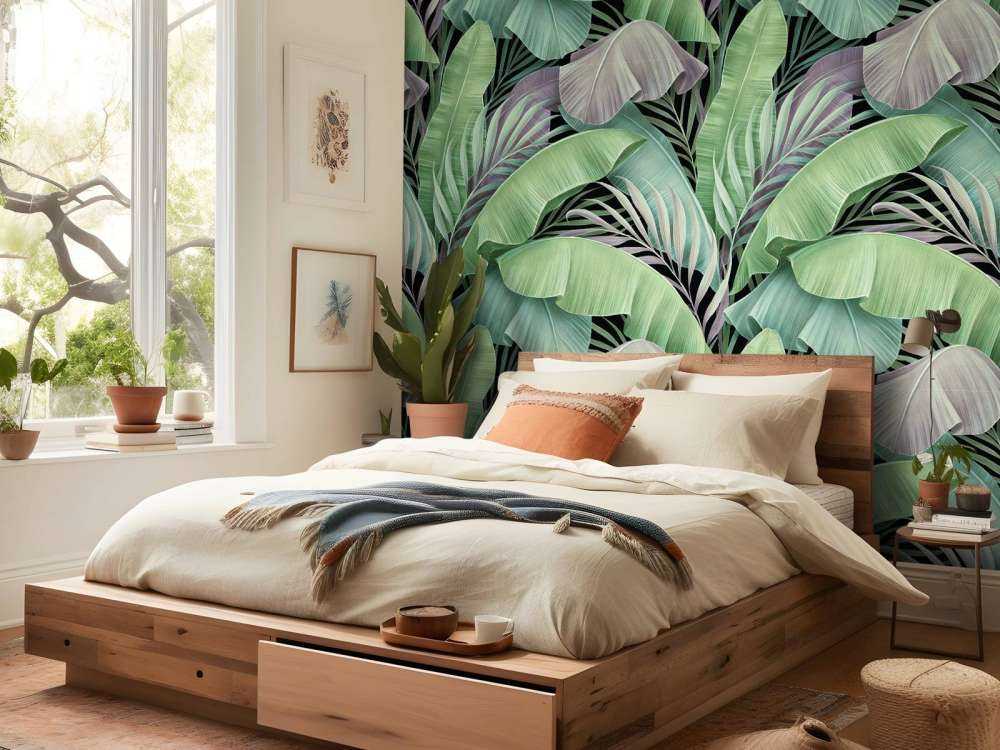 Tropical leaves