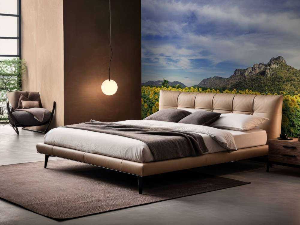 Yellow blooming field