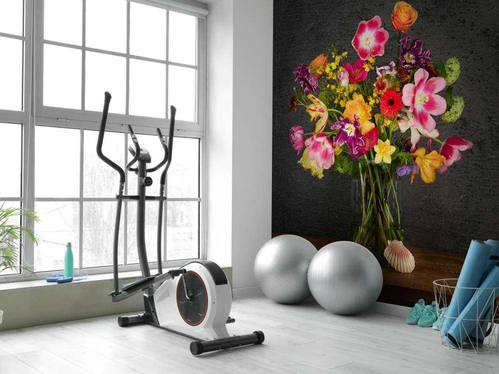 Colourful bouquet of flowers