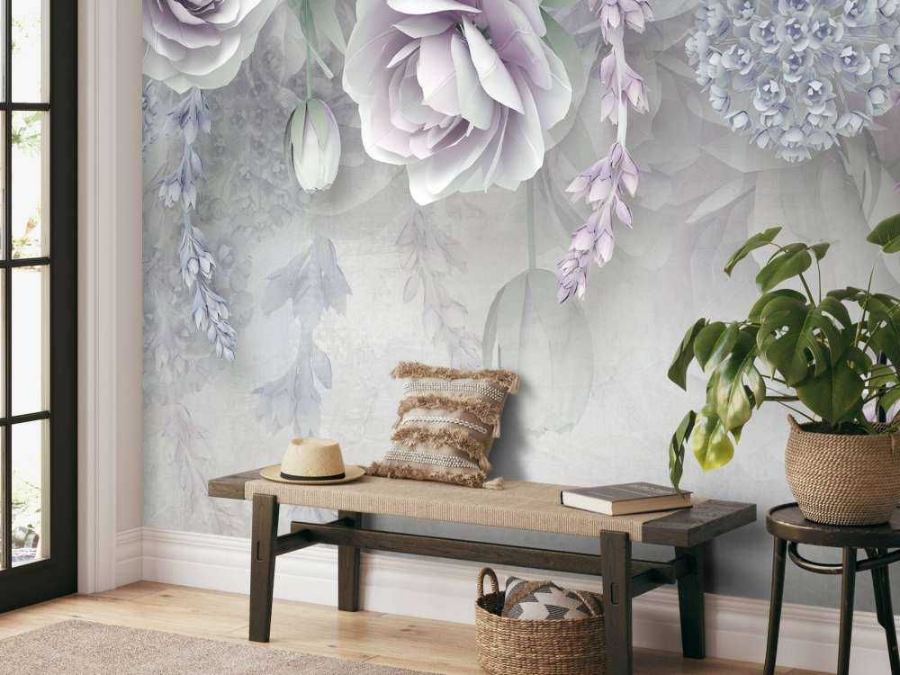 Wall of flowers