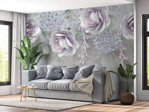 Wall of flowers
