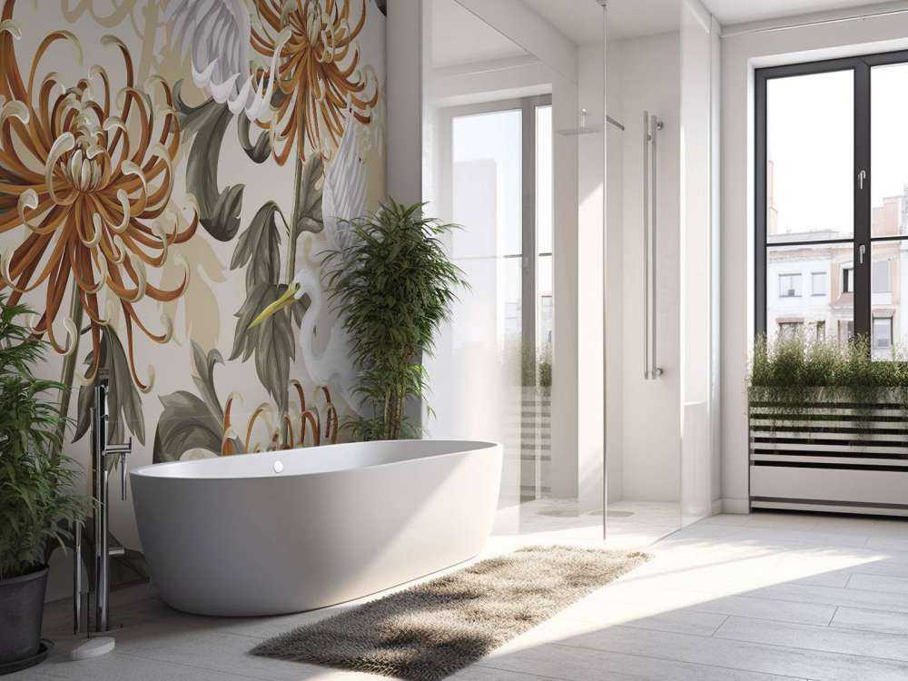 Swan Dance Chrysanthemum Glow