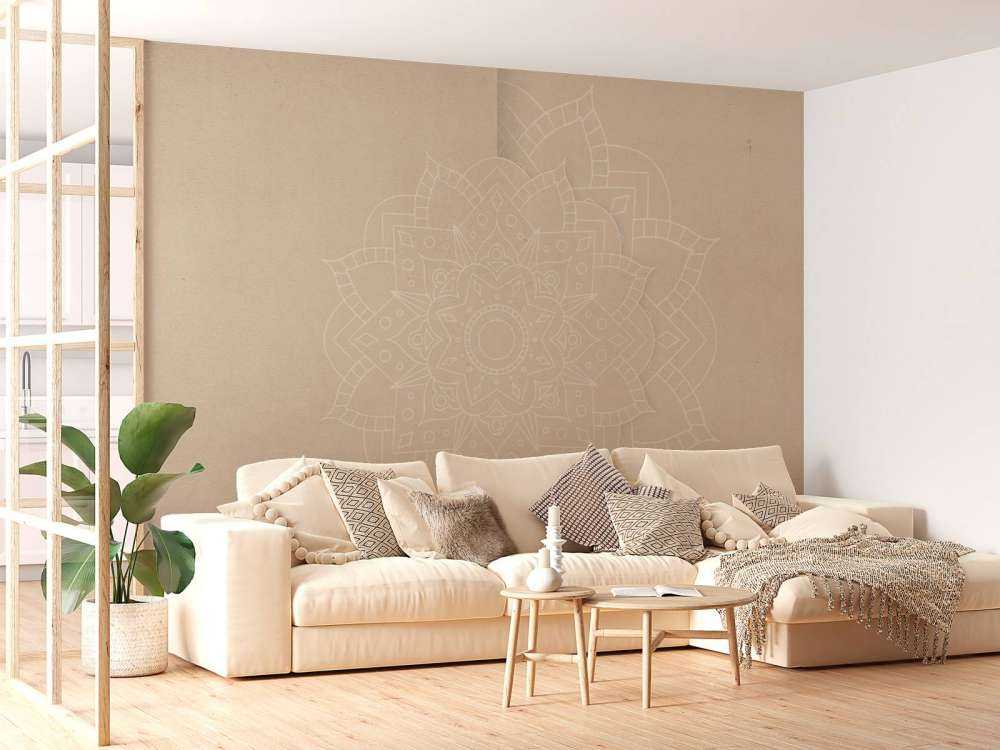 Beige Mandala Atmosphere