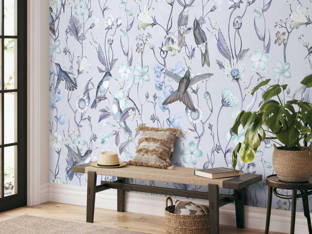 Ethereal Spring - Sky Blue Delight