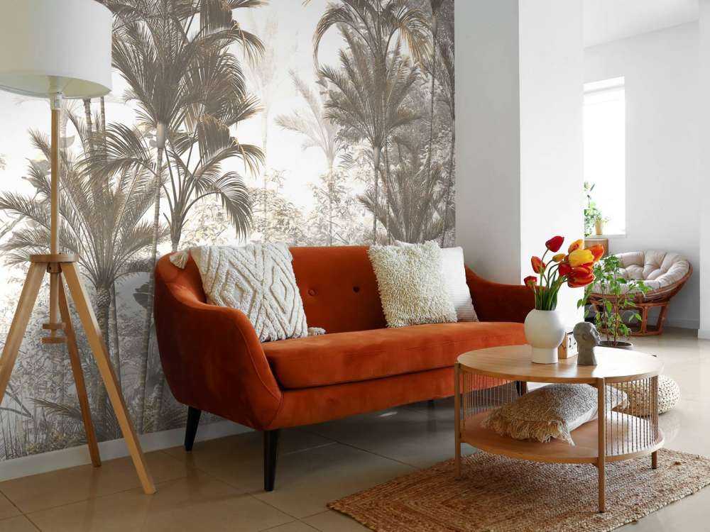 Sunlight through Palms