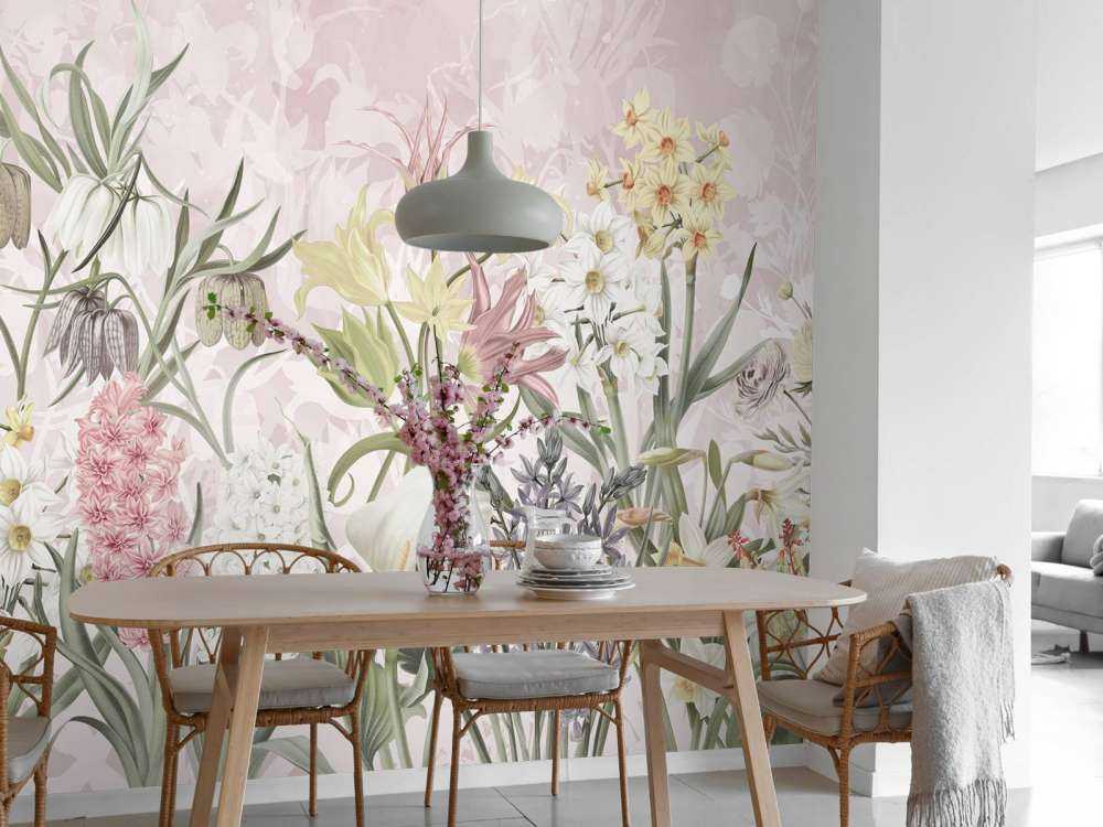 Spring Flowers - Pastel Petal Pink