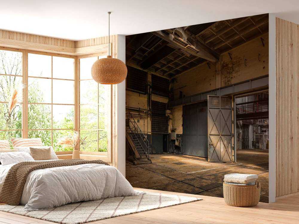 Abandoned old factory