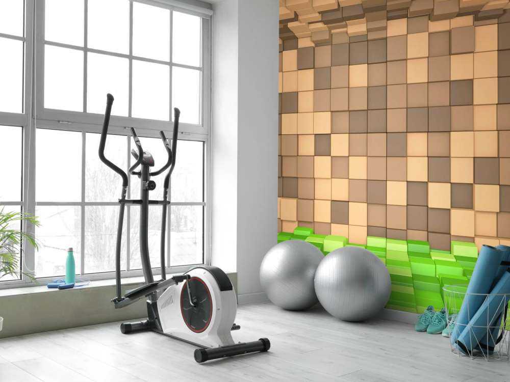 3D Minecraft landscape