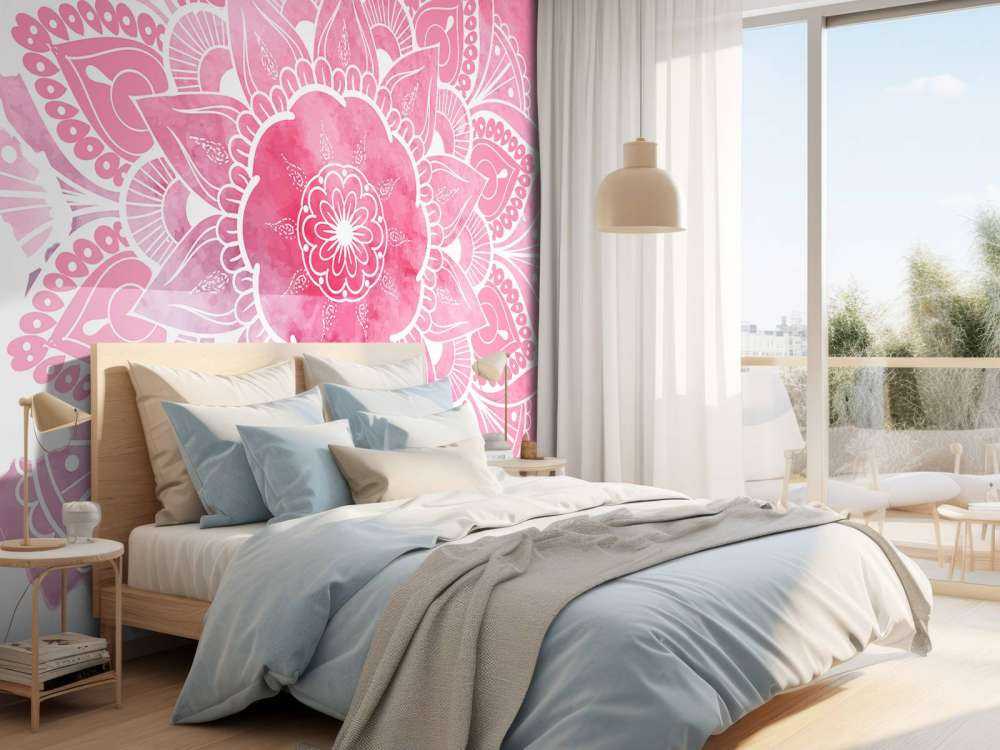 Mandala with flower pattern