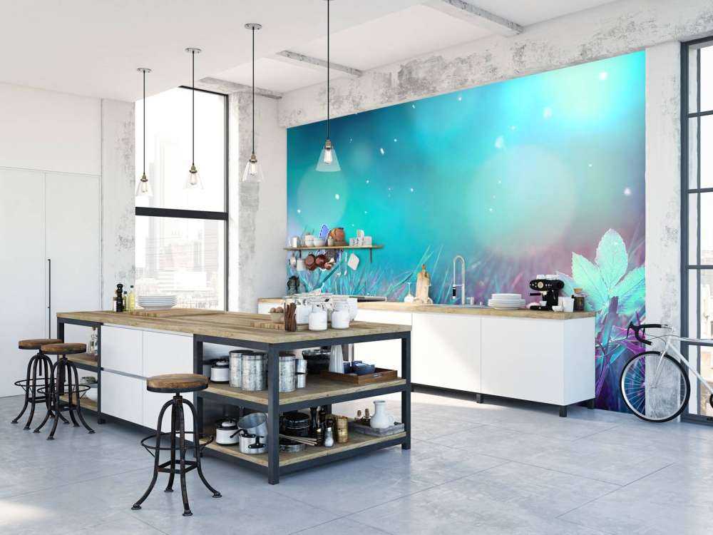 Butterfly in the morning dew