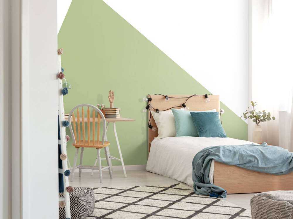 Triangle, light green