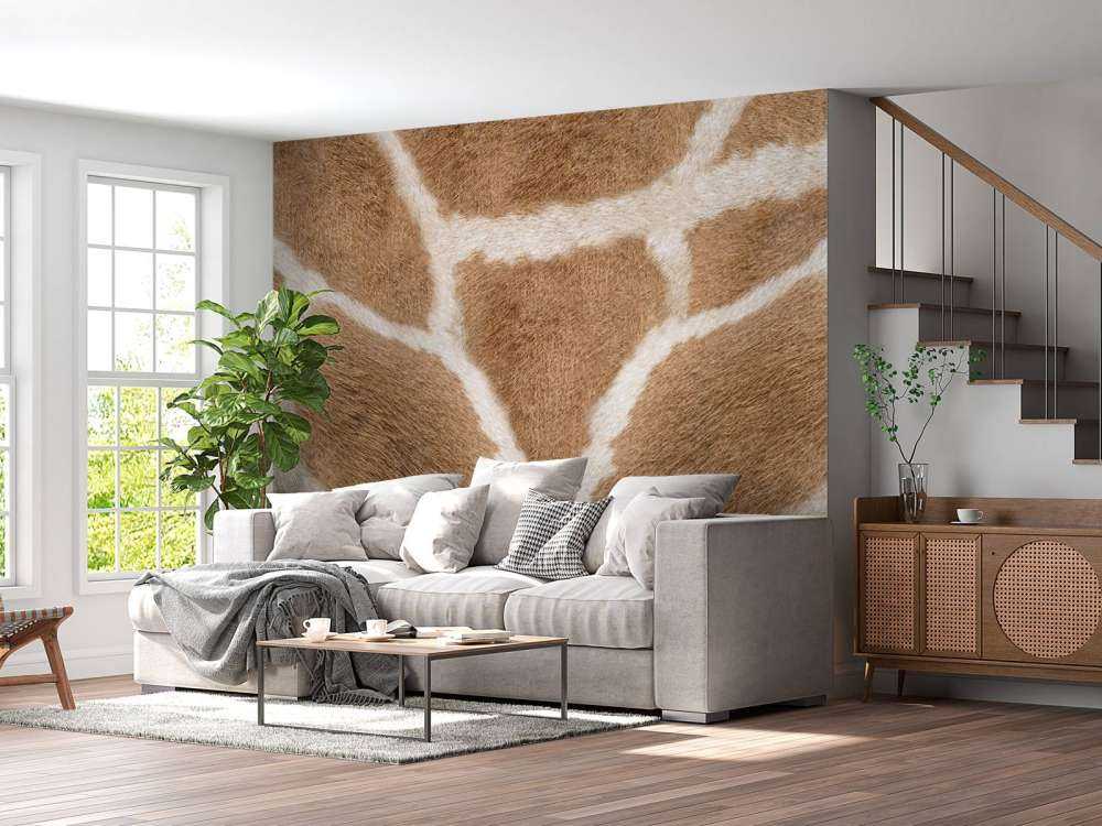 Giraffe skin
