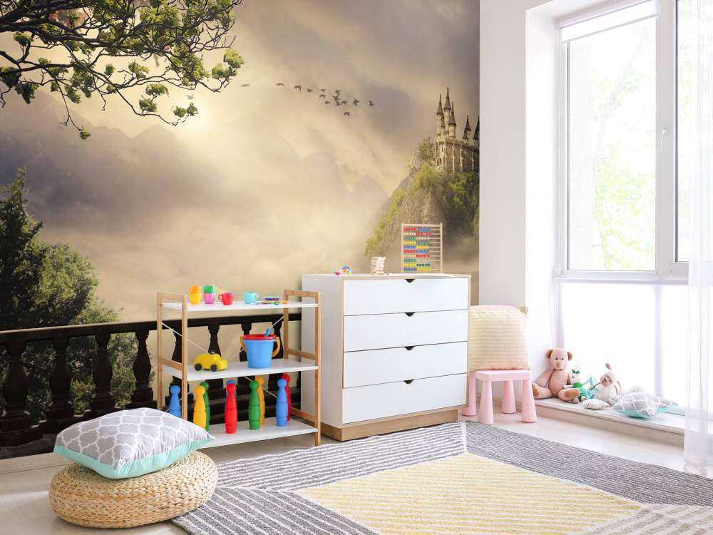 Castle on the mountain