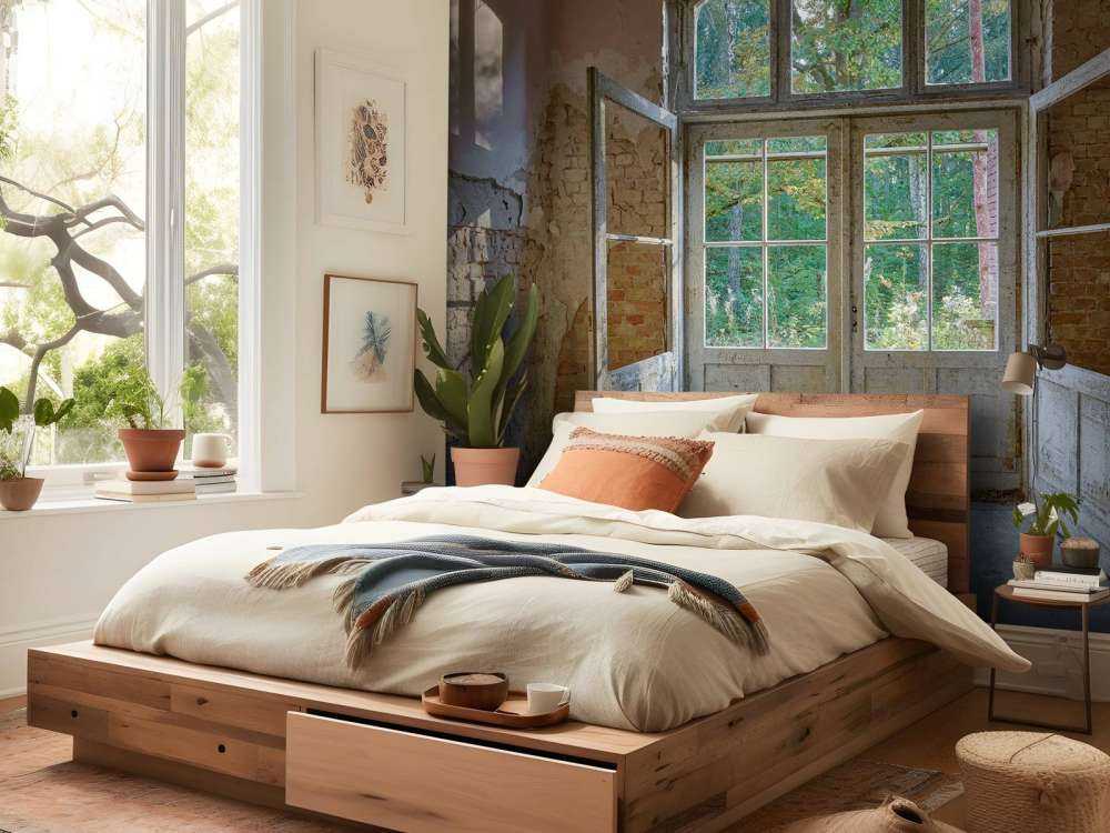 Deserted house by the forest