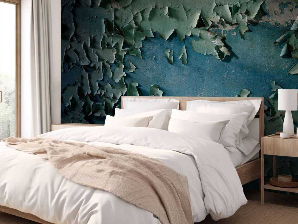 Weathered paint wall