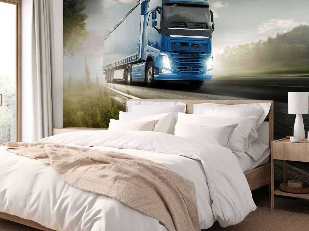 Photo wallpaper truck