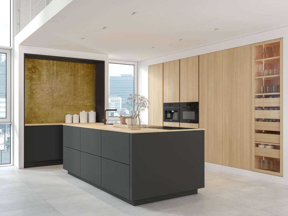 Ochre yellow concrete