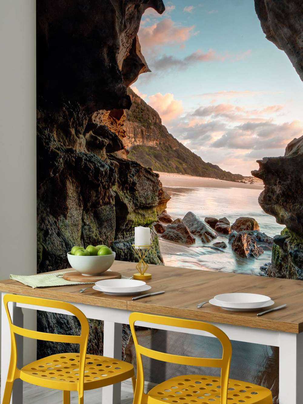 Sea between the rocks