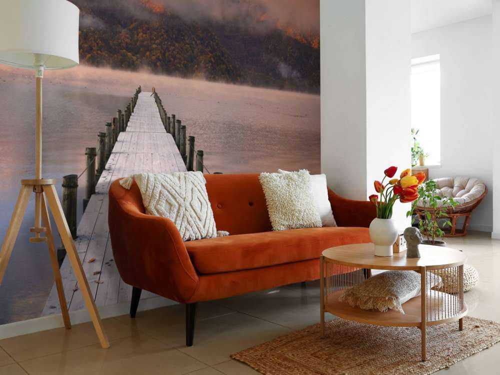 Scaffolding at sunrise