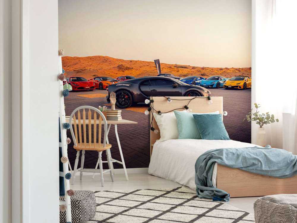 Bugatti Chiron and friends