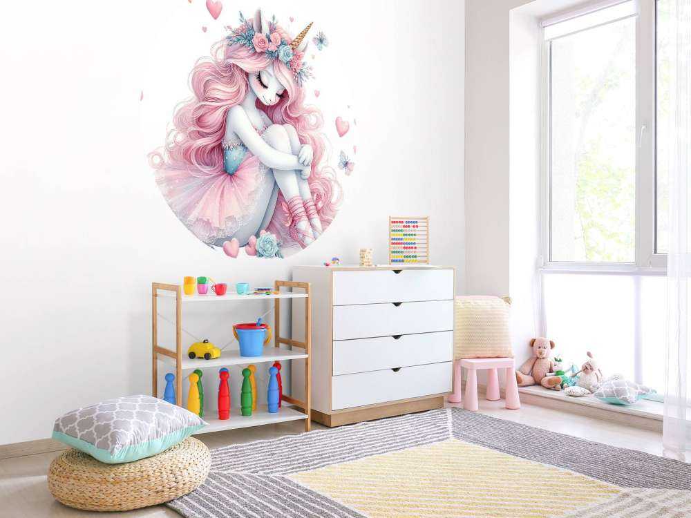 Dreamy unicorn ballerina