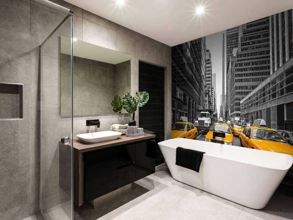 Yellow taxis in New York