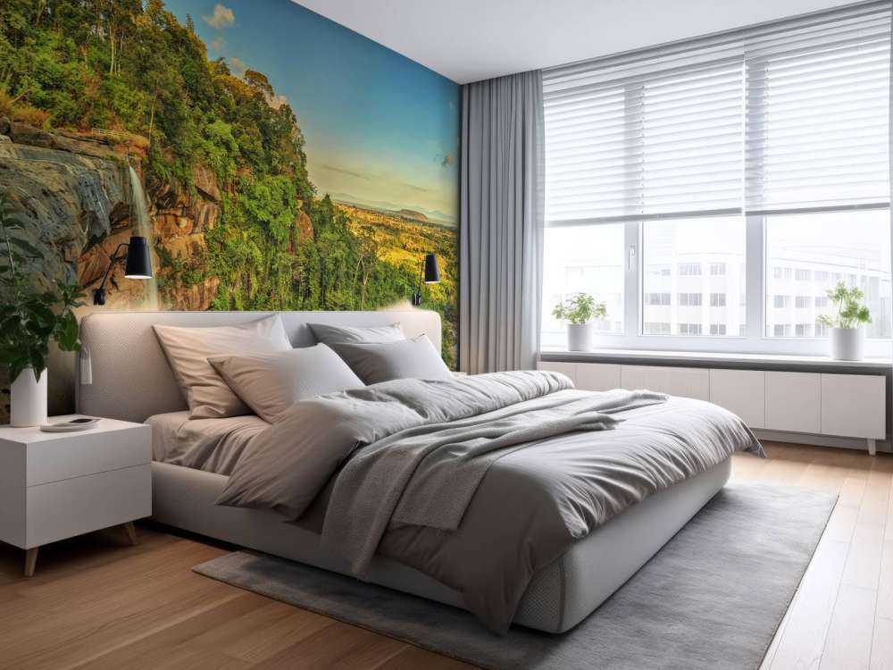 Waterfall at a cliff