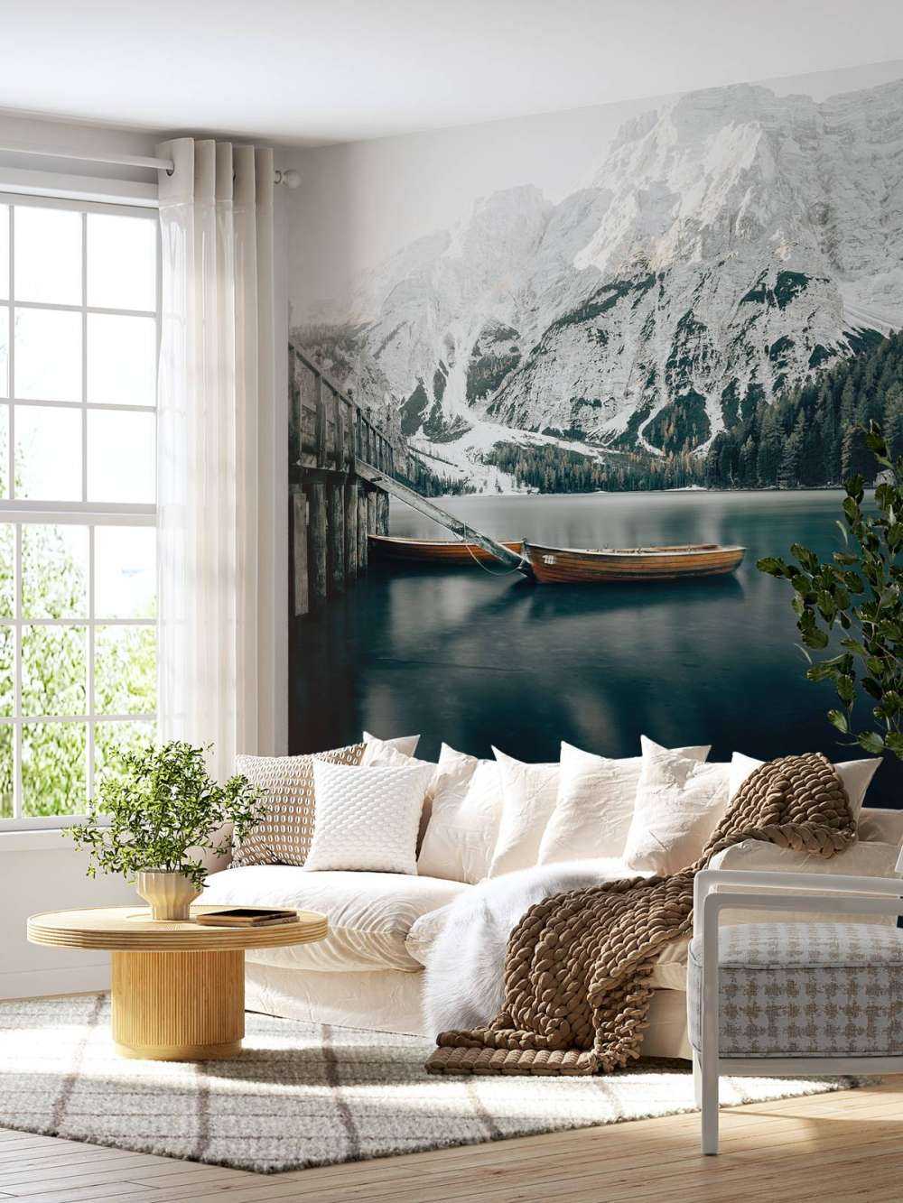 A frozen Lago di Braises