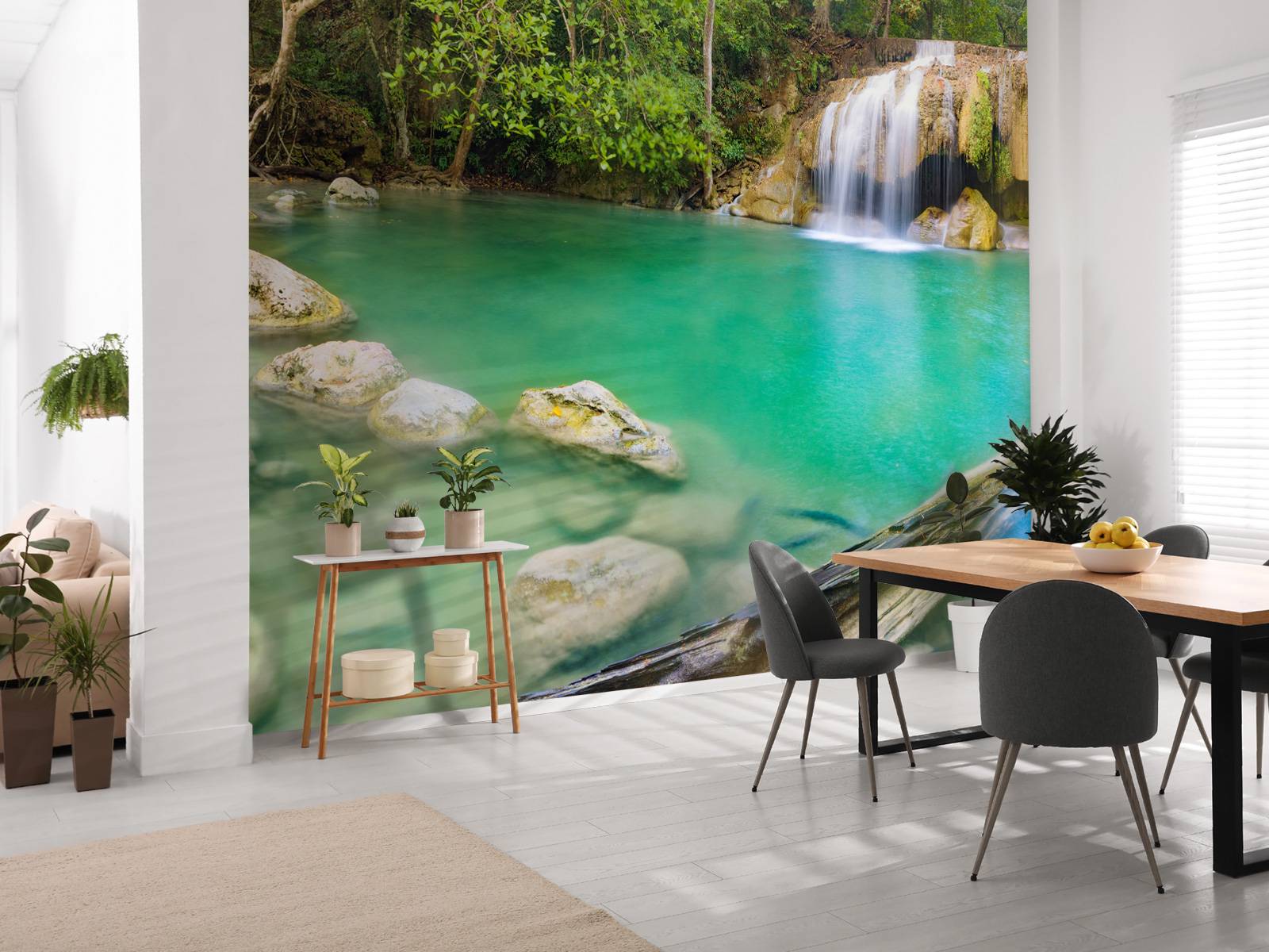 Beautiful waterfall in Thailand