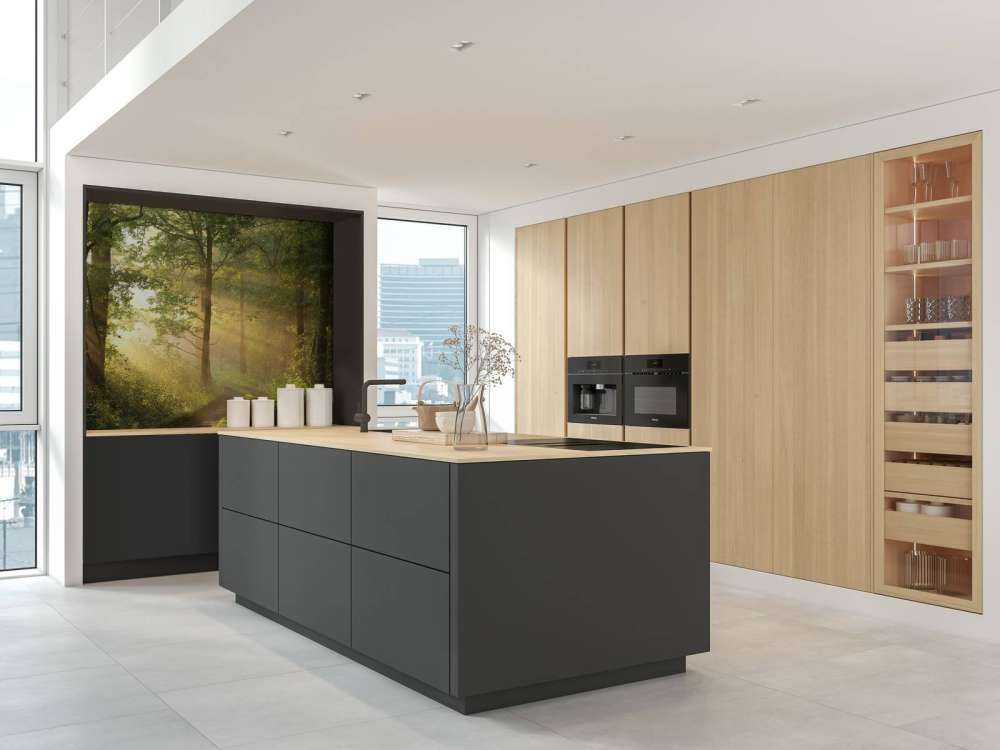 Misty spring morning