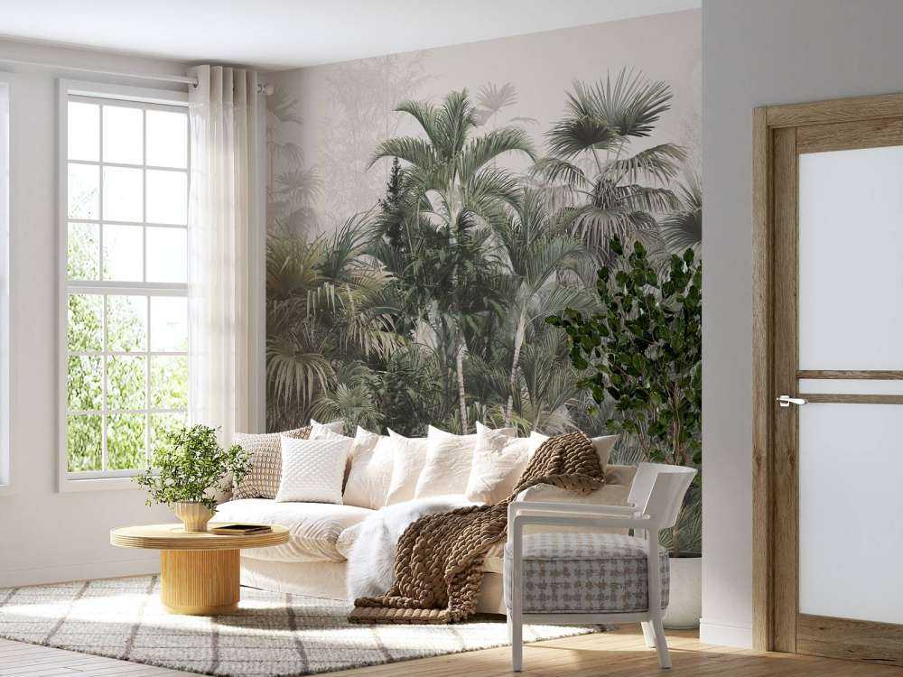 Whispering Green Mist Forest