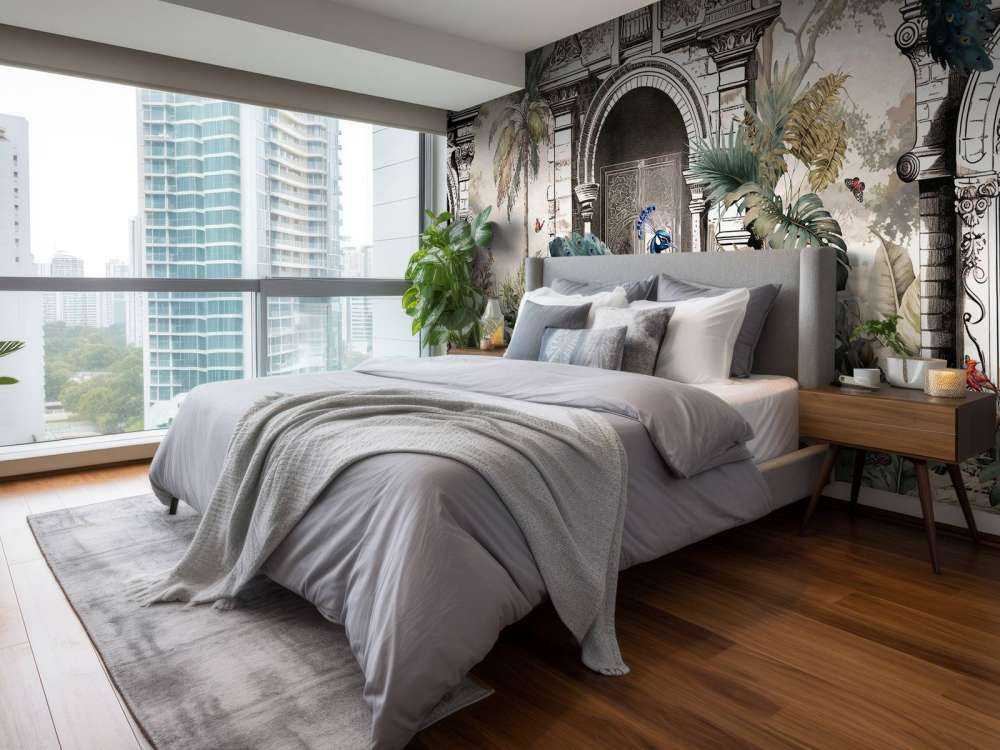 Peacocks in the Garden of Paradise