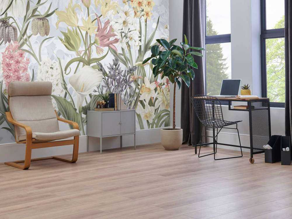 Spring Flowers - Soft Sky Blue