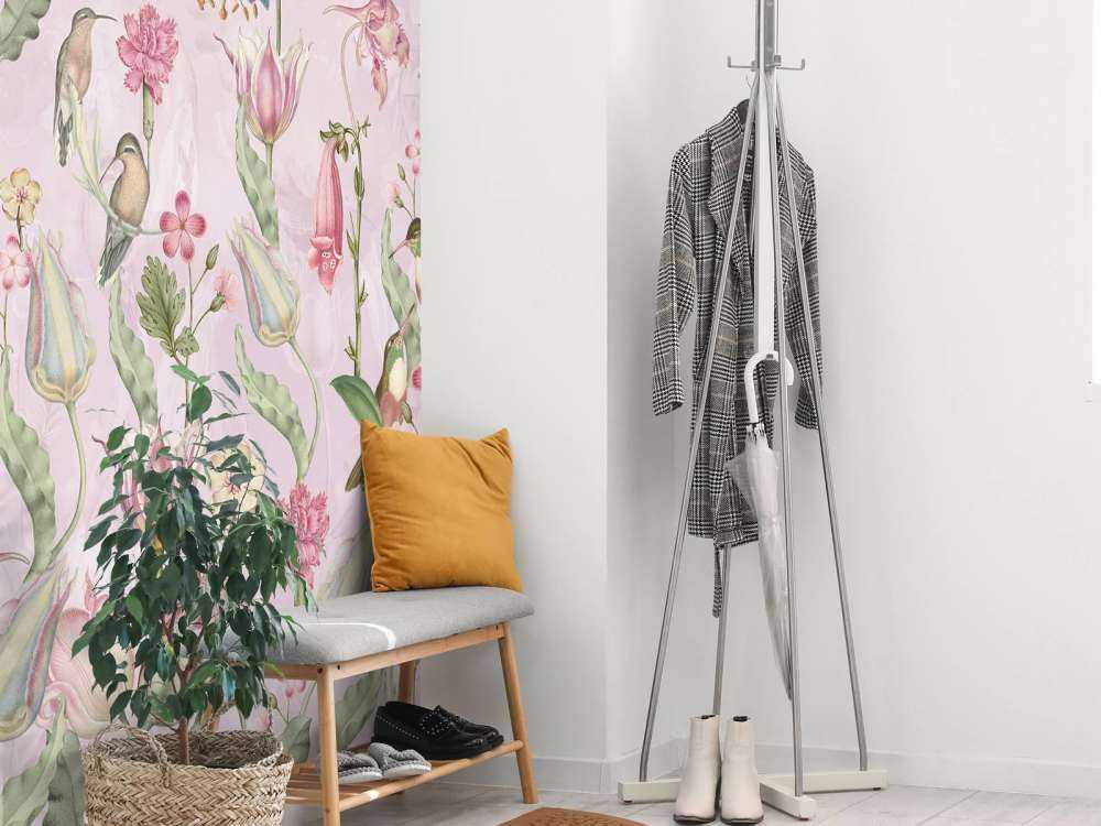 Spring Hummingbird Symphony - Blossom Rose