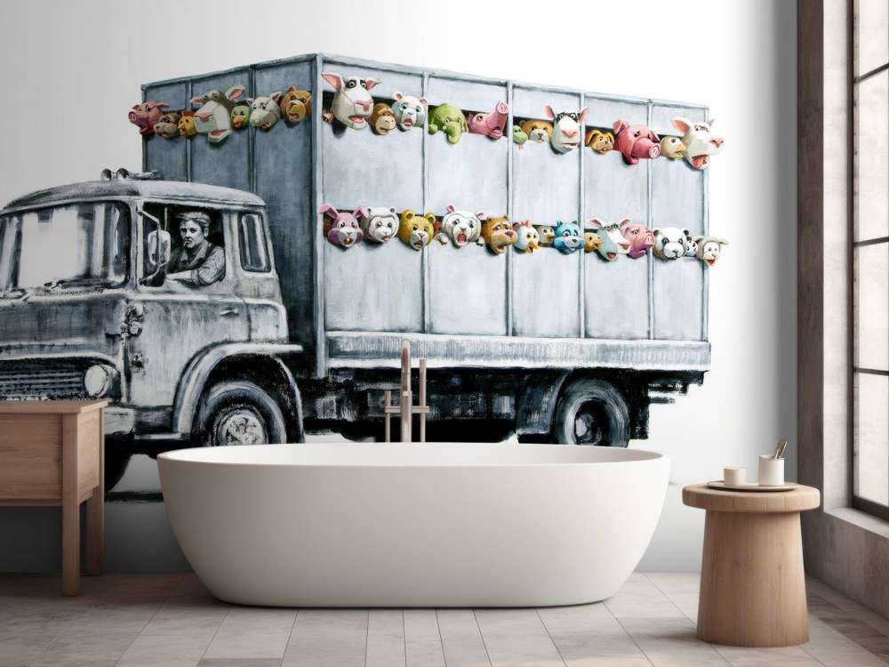 Banksy - Meat truck