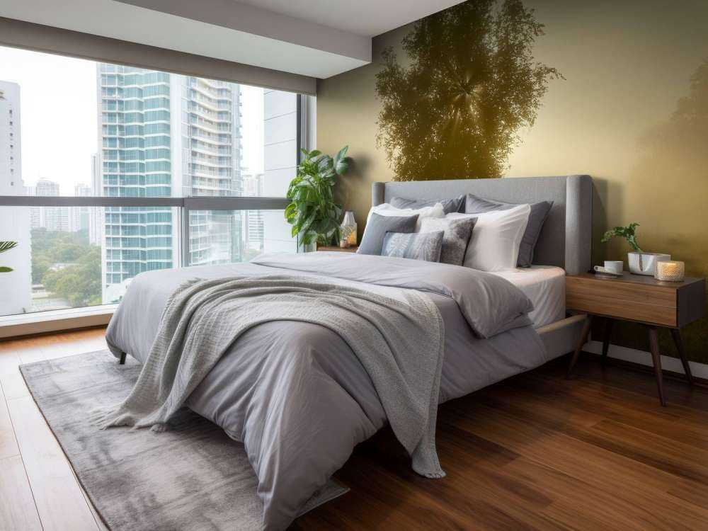 Gold-coloured sunrise