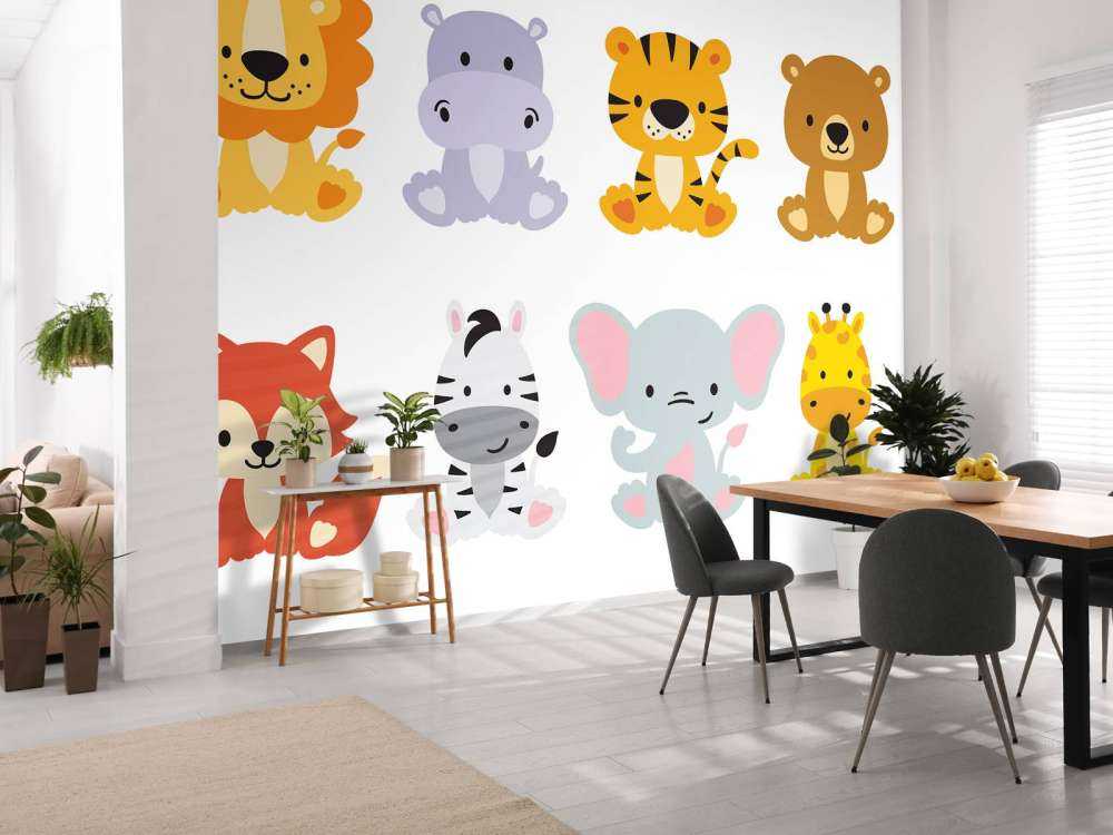 Jungle animals for kids