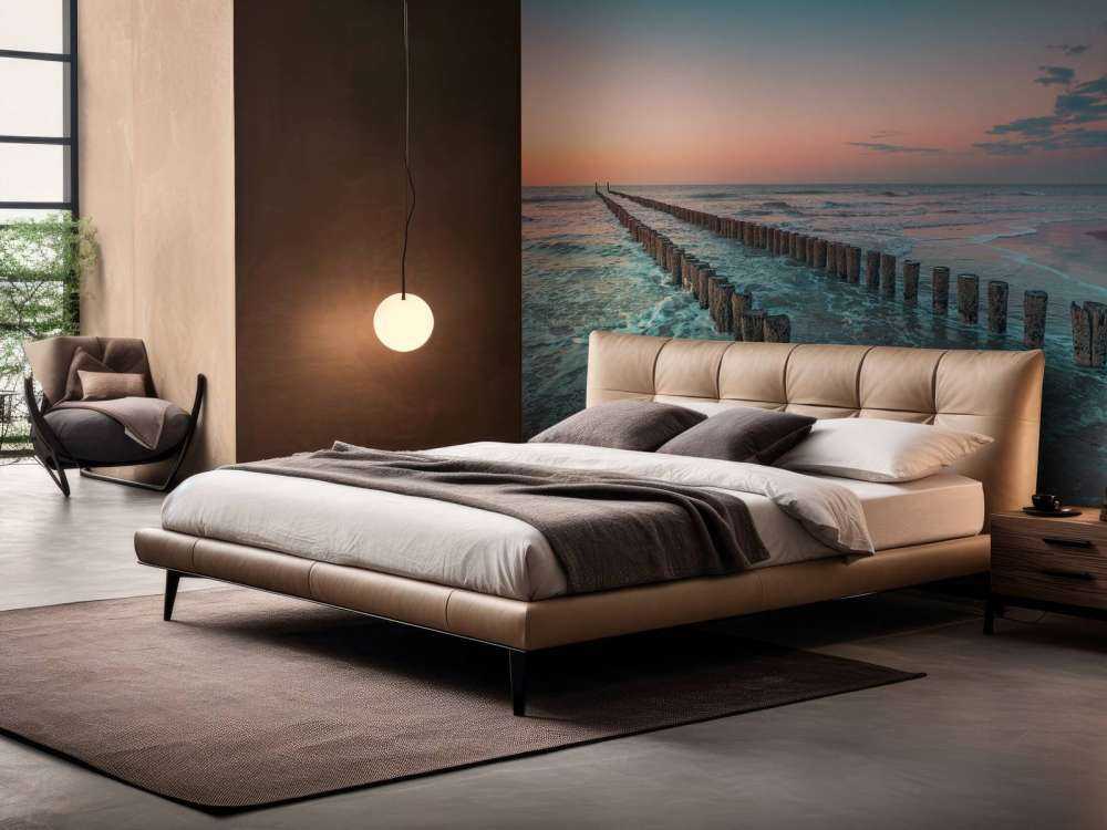 Breakwaters at sunset