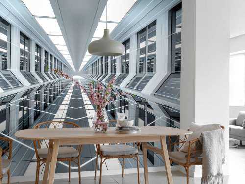 3D corridor in an office
