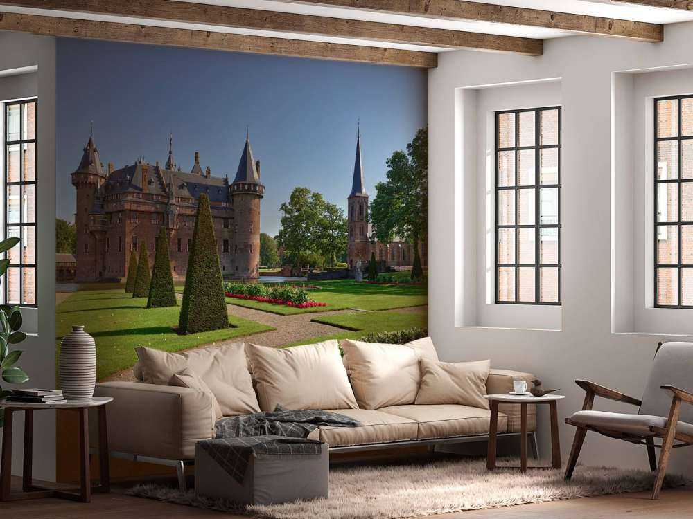 Kasteel de Haar in de zomer