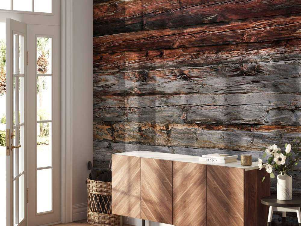 Dark weathered wood