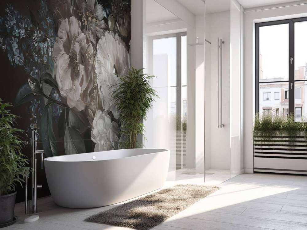 Bouquet with lilac white