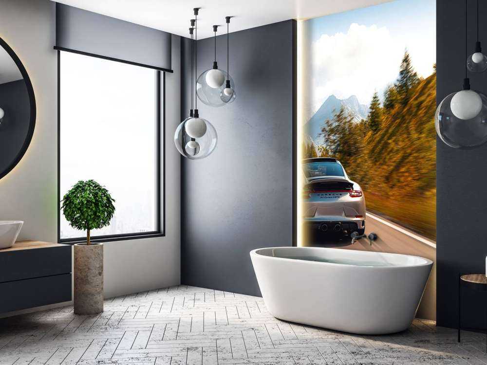 Porsche 911 Carrera GTS in the mountains