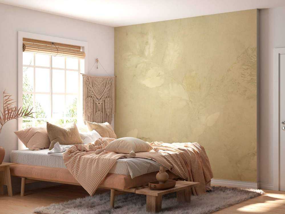 Plantain and wild geranium - dreamy green