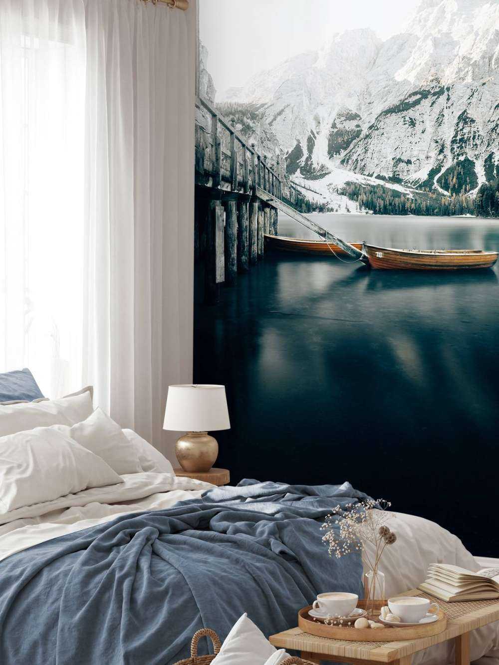 A frozen Lago di Braises