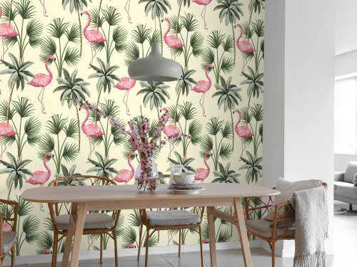 Flamingo pattern