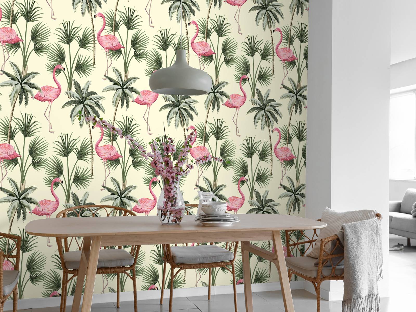Flamingo pattern