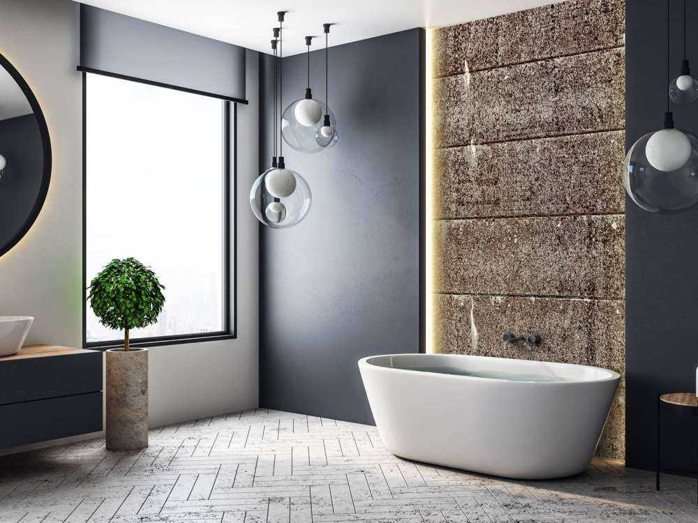 Oude betonnen damwand